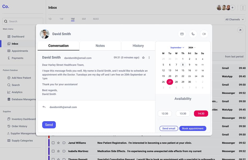 One InBox supply management